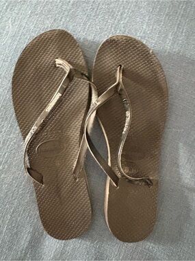 Havaianas Women's Slim Black Flip Flop Sandals